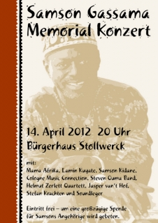 Samson Gassama Memorial Konzert